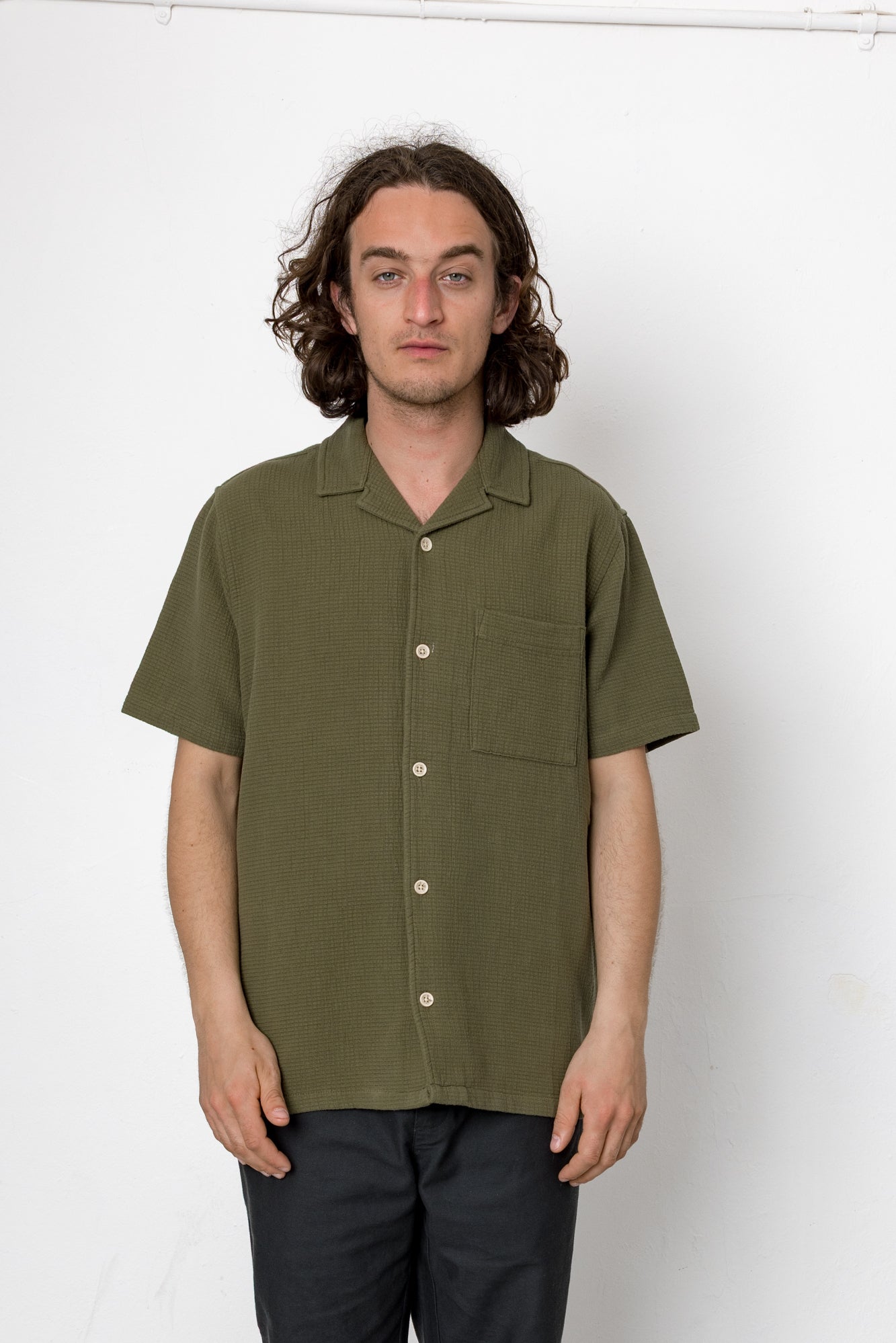 Eldridge Shirt - Dark Khaki