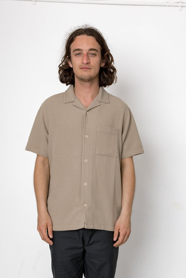 Elridge Shirt - Light Mushroom