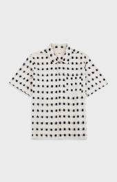 Gabe Shirt - Black Window Ikat | Folk x Goss Brothers