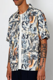 Gabe Shirt Jungle Cat Print Folk X Goss Brothers