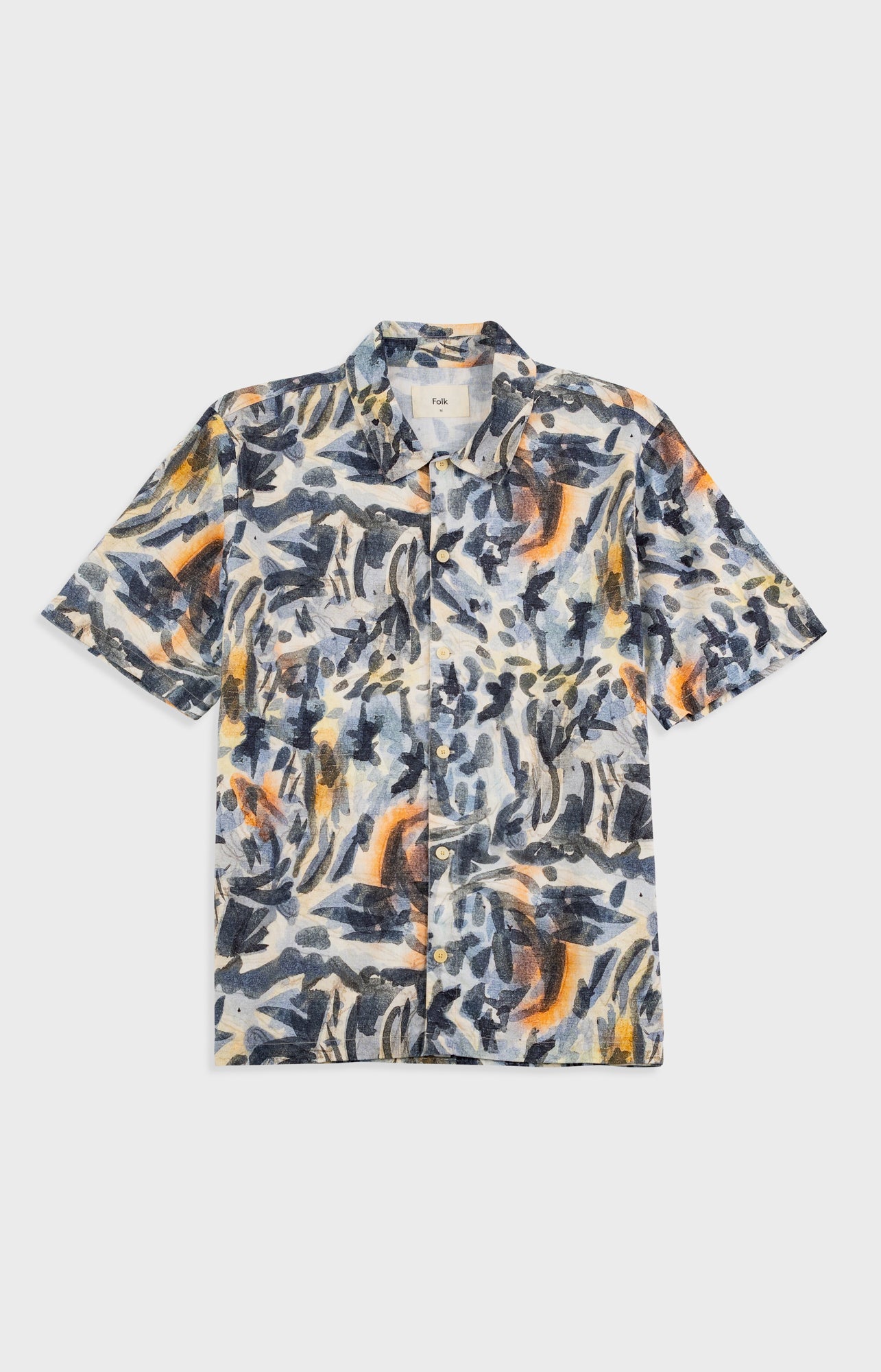 Gabe Shirt Jungle Cat Print Folk X Goss Brothers