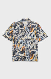Gabe Shirt - Jungle Cat Print | Folk x Goss Brothers