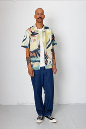 Gabe Shirt Paradiso Print Folk X Goss Brothers