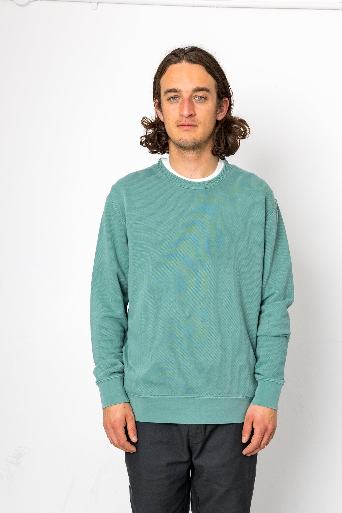 Jack Jacquard Crew - Deep Sea