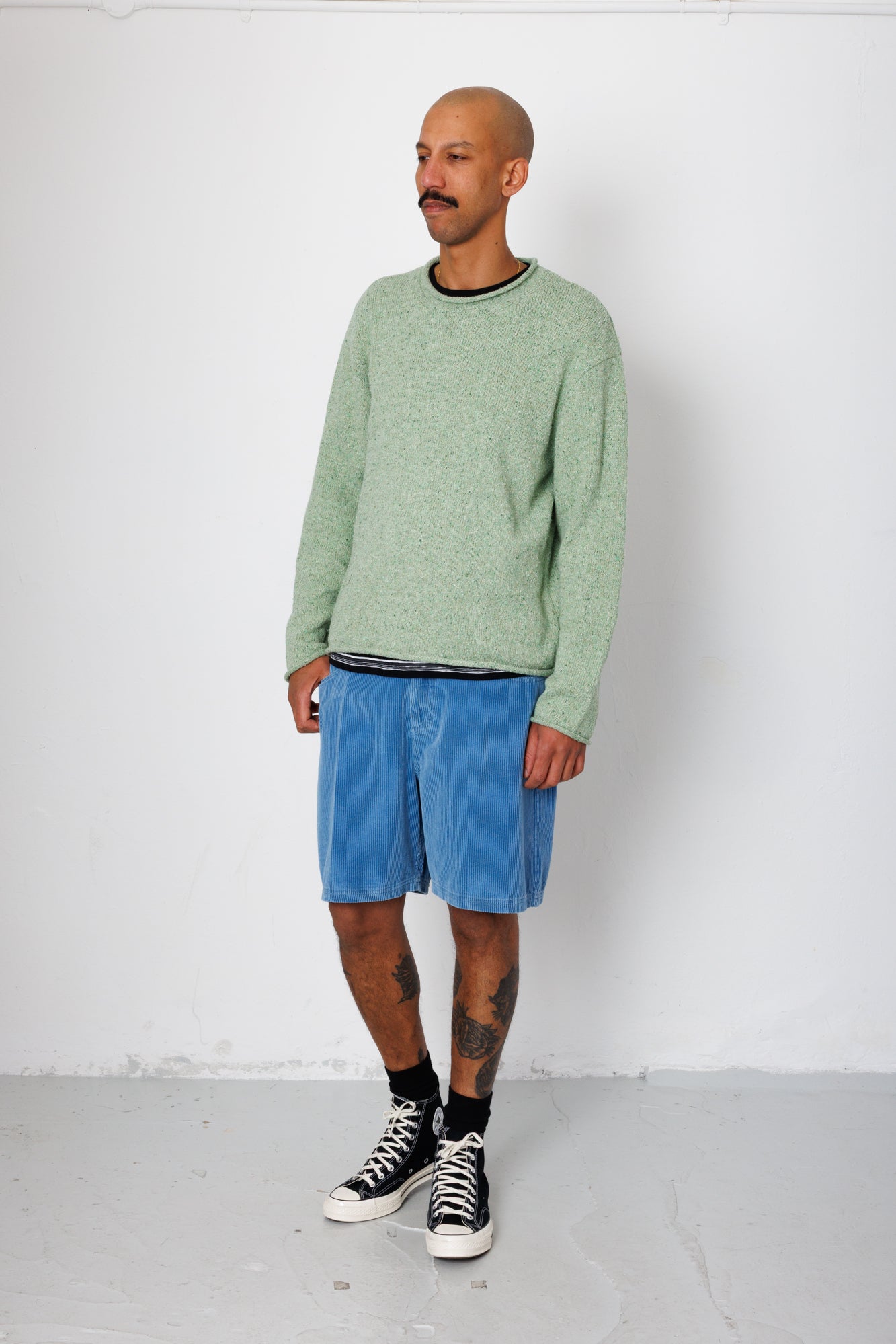 Relaxed Jean Short Soft Cord