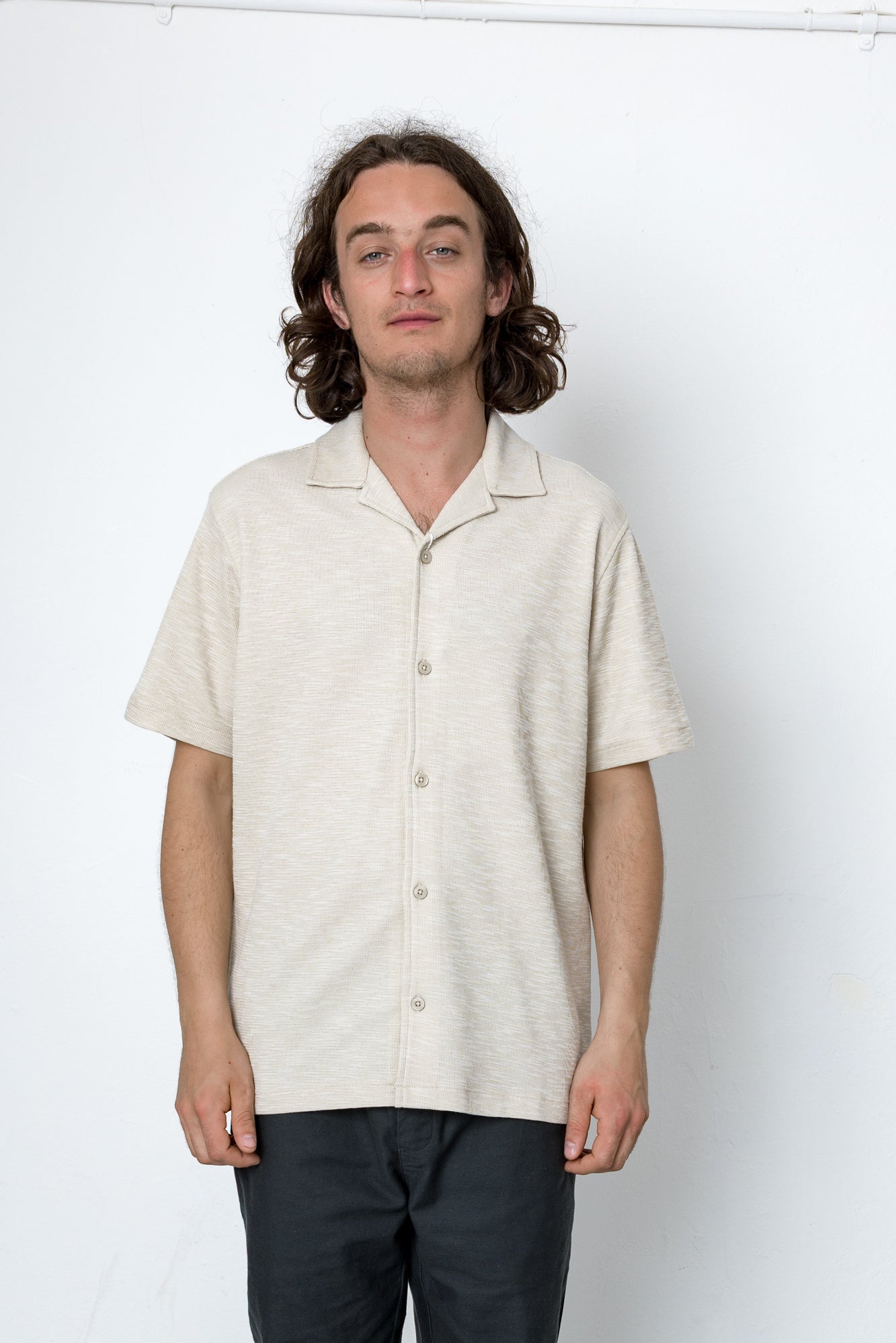 Kane Shirt - Mushroom