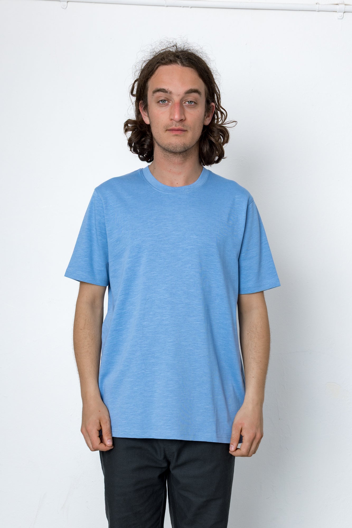 Marker Heavy Slub T-Shirt - Indigo