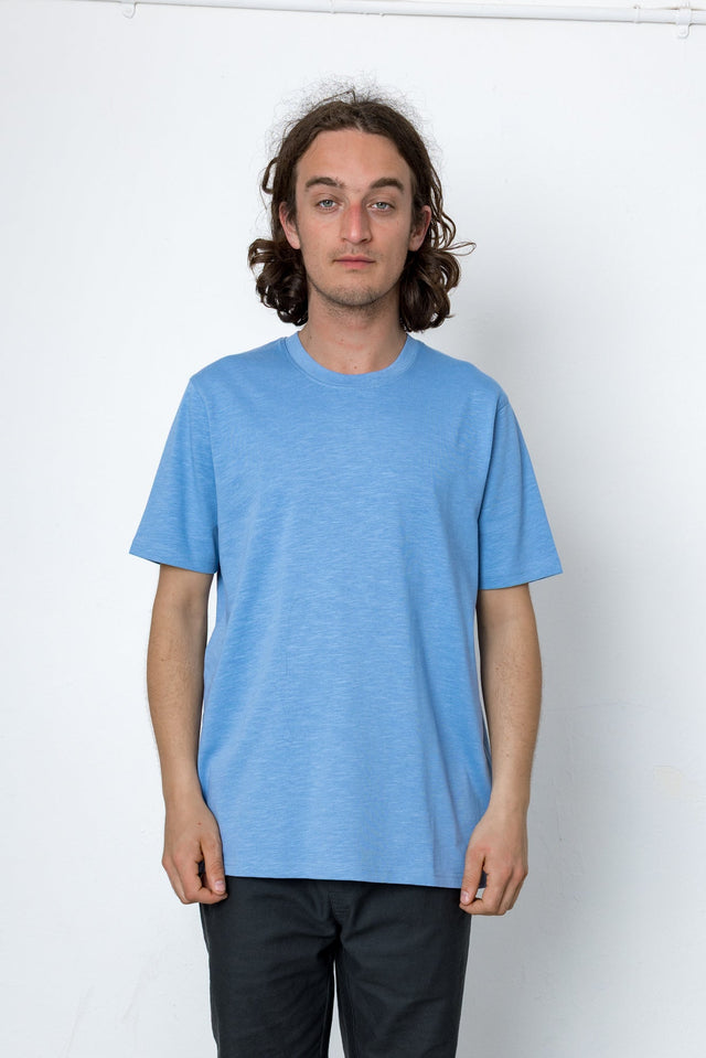 Marker Heavy Slub T-Shirt - Indigo