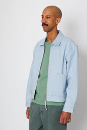 Mechanic Jacket Pale Ticking Stripe