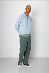 Mechanic Jacket Pale Ticking Stripe