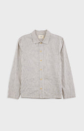 Meyer Shirt Jacket - Monochrome Stripe
