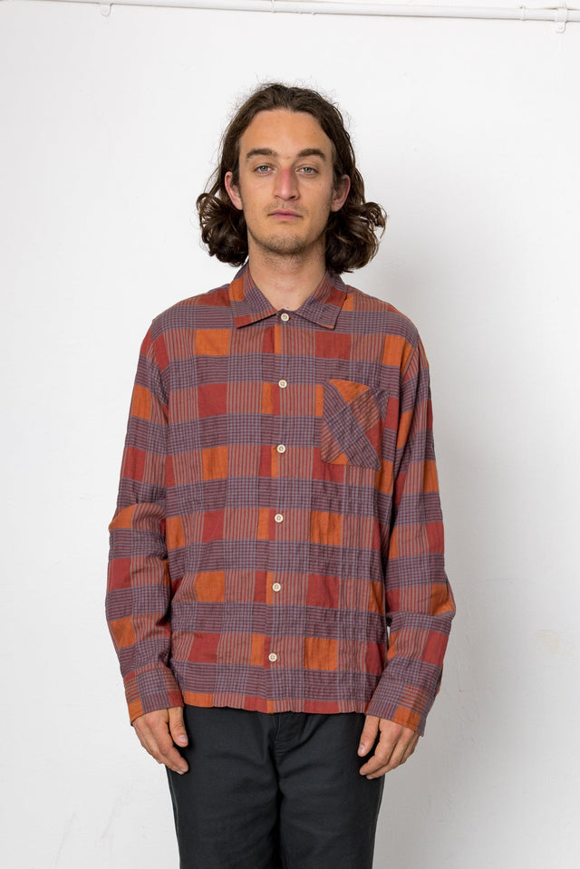 Moore Long Sleeve Shirt - Orange