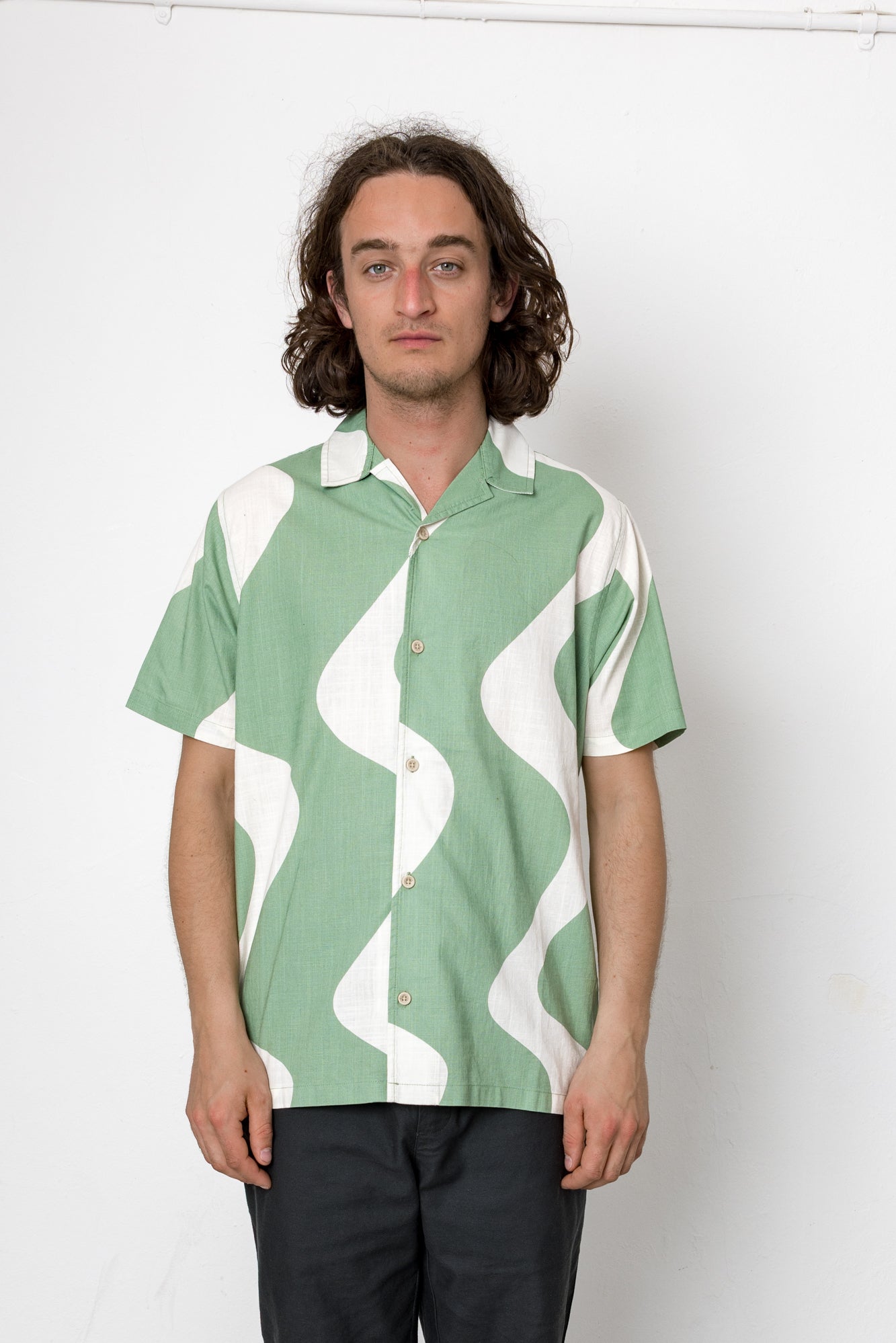 Motel Shirt - Original Green