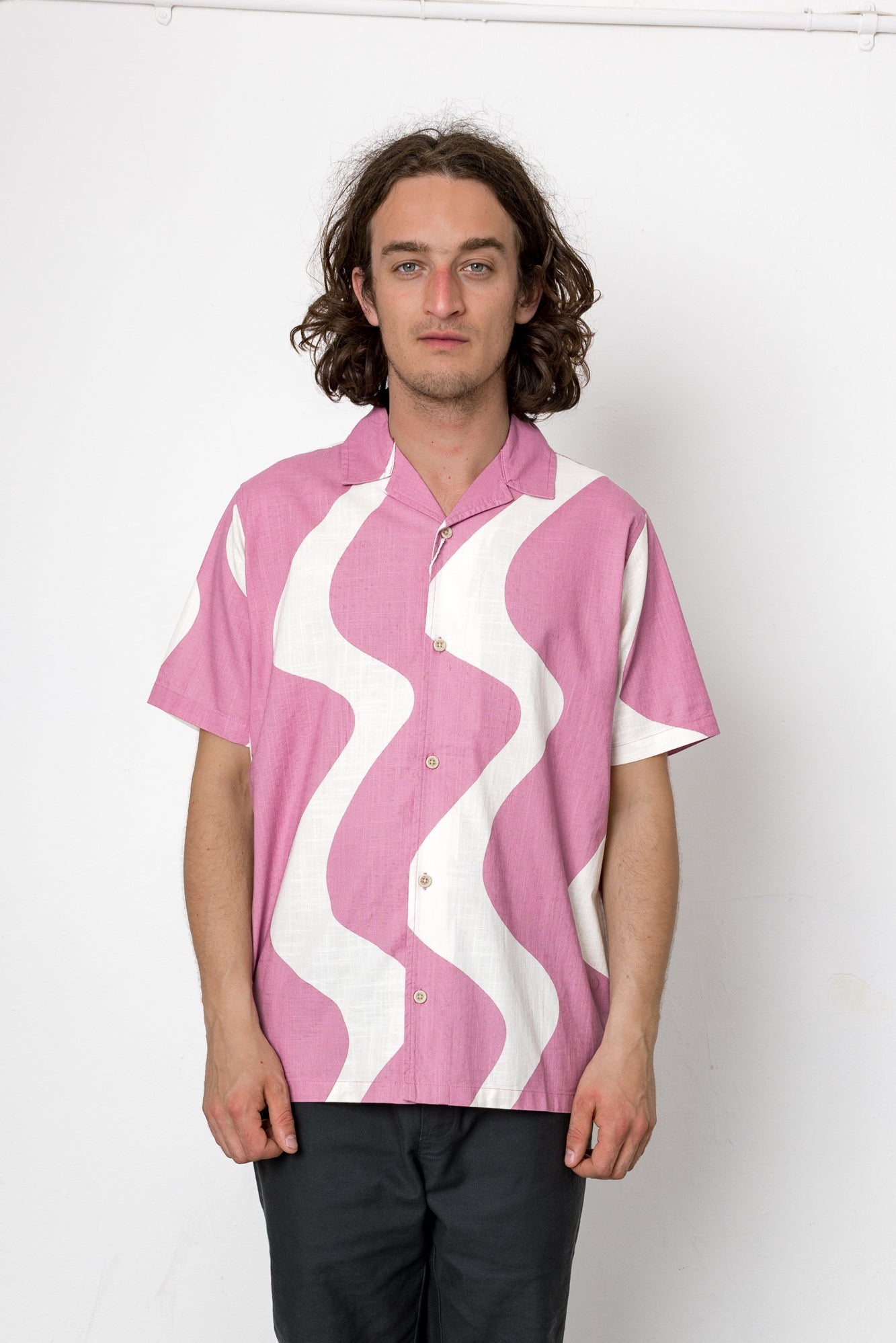 Motel Shirt - Raspberry