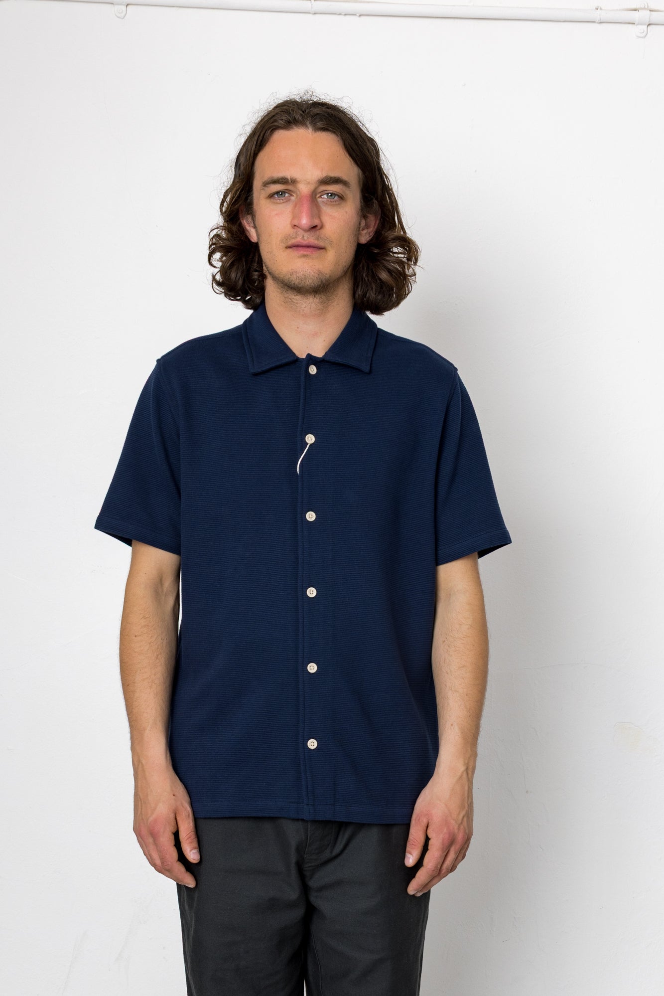 Ottoman Shirt - Navy