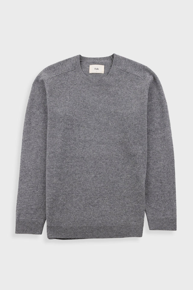 Patrice Crew - Grey Melange