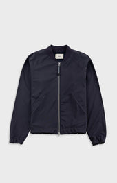 Pintuck Jersey Bomber - Charcoal
