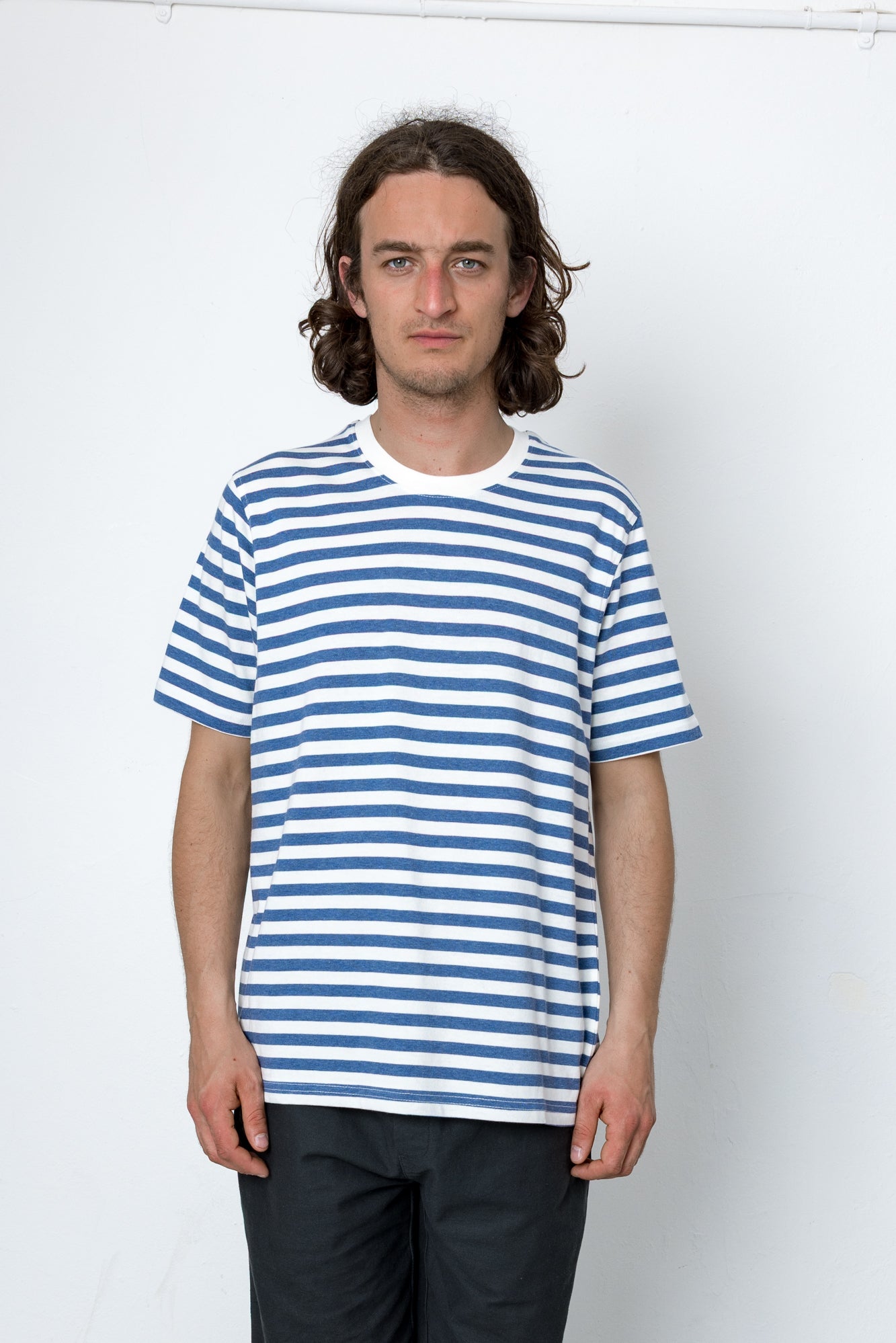 Pirata T-Shirt - Blue / Ecru