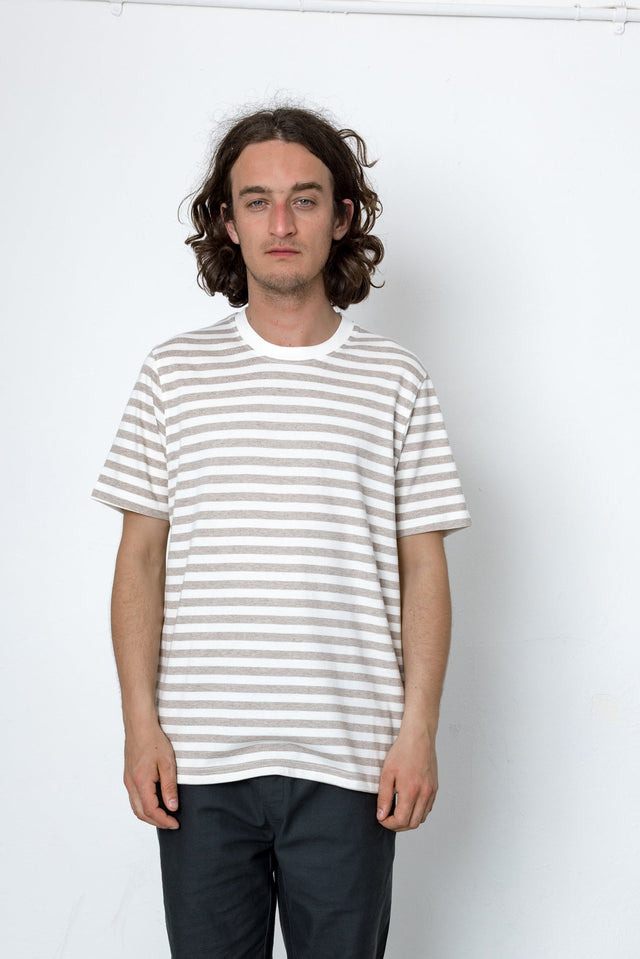 Pirata T-Shirt - Taupe / Ecru
