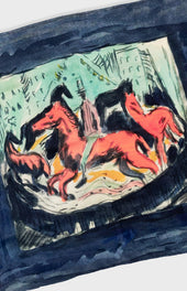 Pocket Square Carousel Folk X Goss Brothers