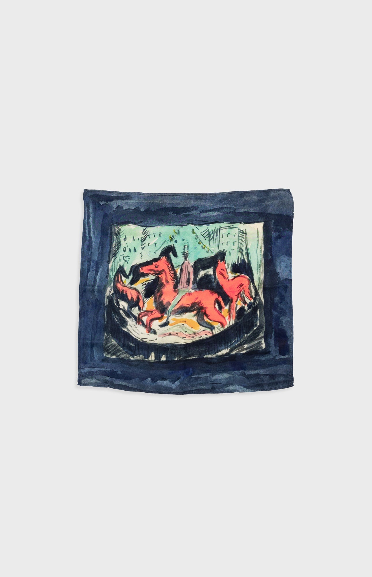 Pocket Square Carousel Folk X Goss Brothers
