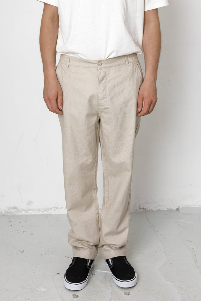 Prime Hopsack Trouser - Natural