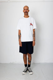 Relaxed T-Shirt - White Carousel | Folk x Goss Brothers