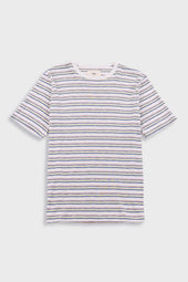 Multistripe T-Shirt - Ecru Paradiso Stripe