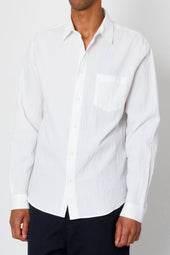 Relaxed Fit Shirt Bubble Seersucker