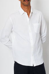 Relaxed Fit Shirt Bubble Seersucker