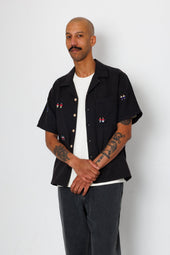 Relaxed Soft Collar Shirt Soft Embroidery End Exclusive