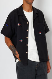 Relaxed Soft Collar Shirt Soft Embroidery End Exclusive
