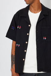 Relaxed Soft Collar Shirt Soft Embroidery End Exclusive