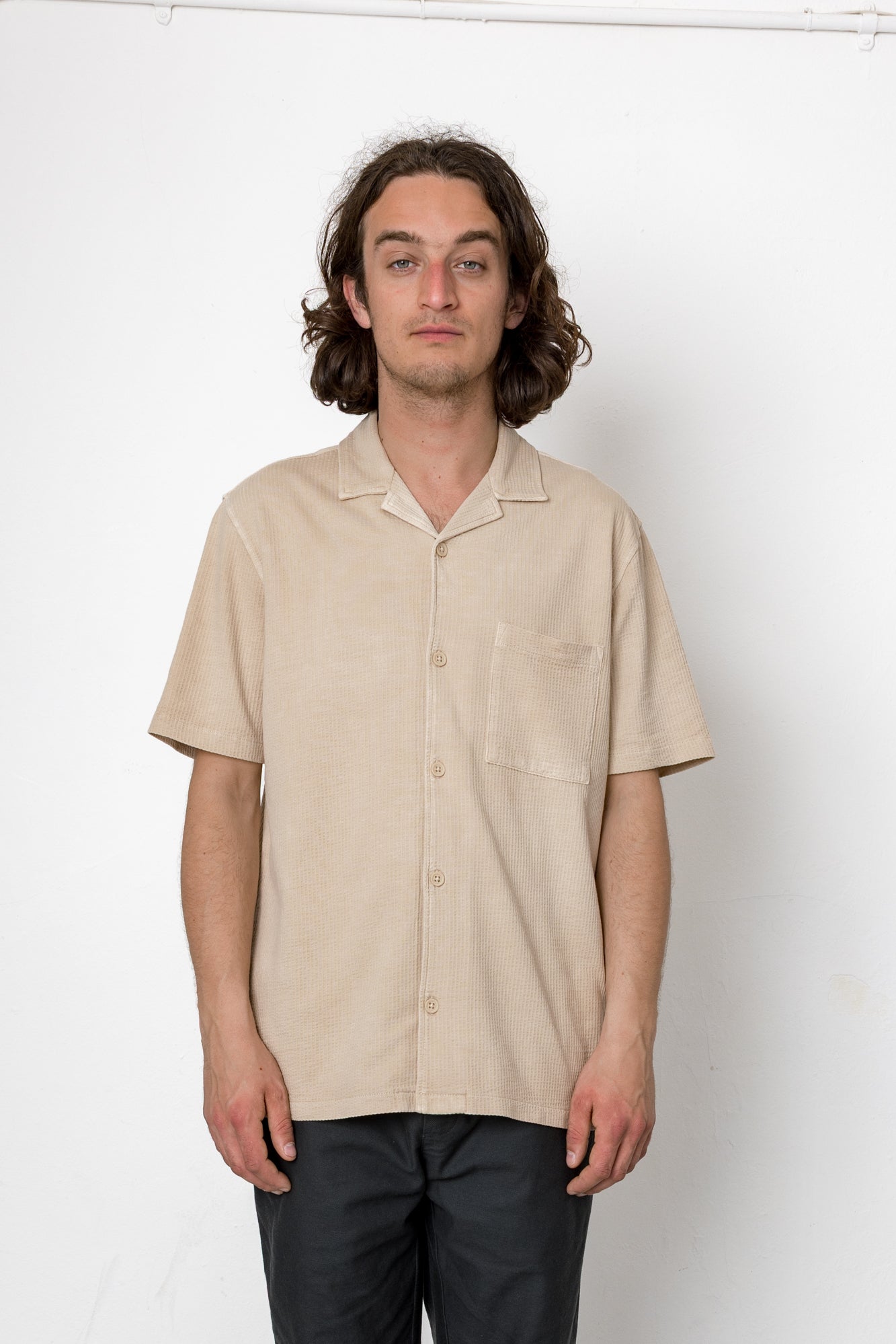 Rice Revere Shirt - Ecru