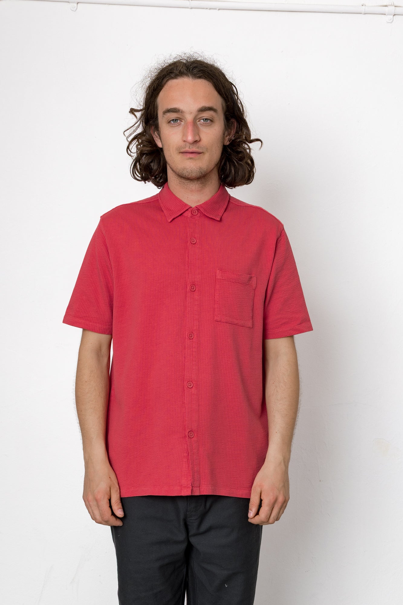 Rice Shirt - Coral