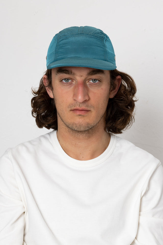 Technical Cap - Ocean Blue Mini Ripstop