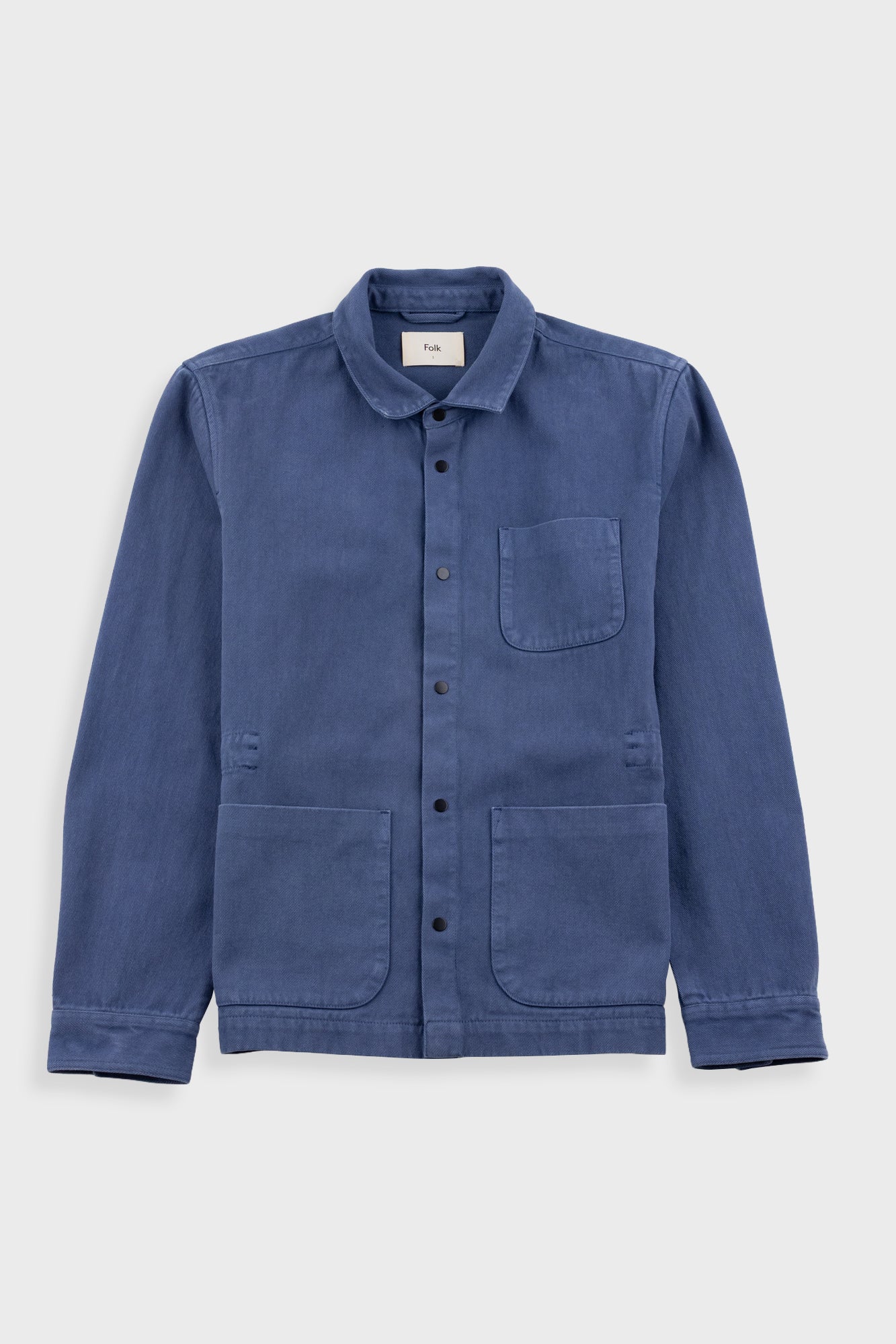 Twill Assembly Jacket Dusty Blue