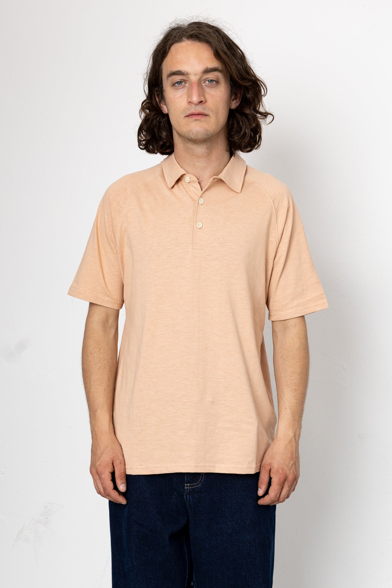 Will Slub Polo - Terracotta