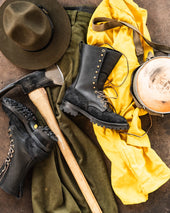 Hot Shot® Classic Arch Logger Heel - Red Card Wildland Fire Boots