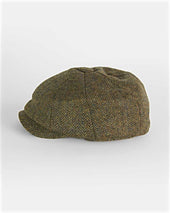 Forrest Herringbone Wool Gatsby Cap