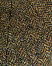 Forrest Herringbone Wool Gatsby Cap