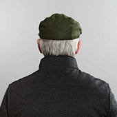 Forrest Twill Wool Flat Cap