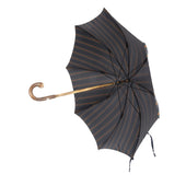 Polished Italian Chestnut With Knot Solid Stick Umbrella