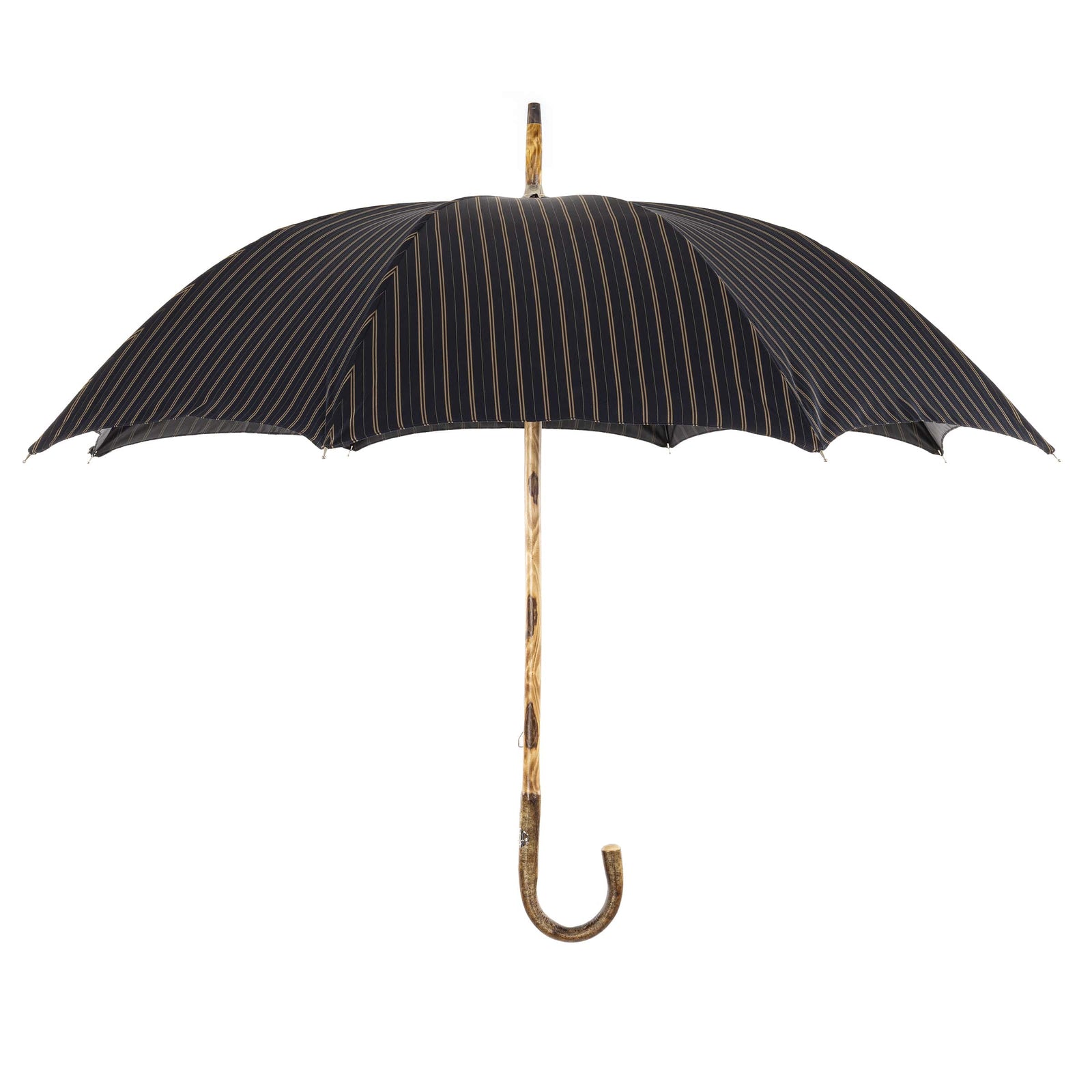 Walnut Wood Solid Stick Umbrella