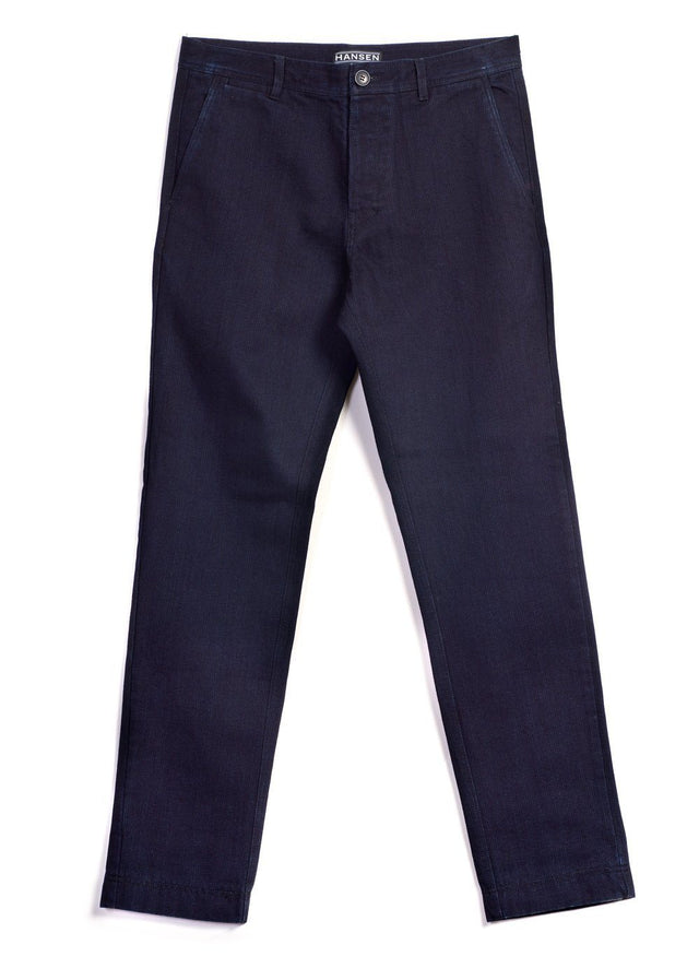 FRED | Regular Fit Trousers | Black Indigo