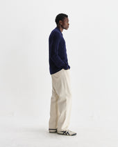 Friar Brush Cable Knit Zip Cardigan
