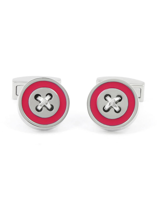 Fuchsia cufflinks Baltimore