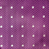Fuchsia White Spot Herringbone Silk Tie