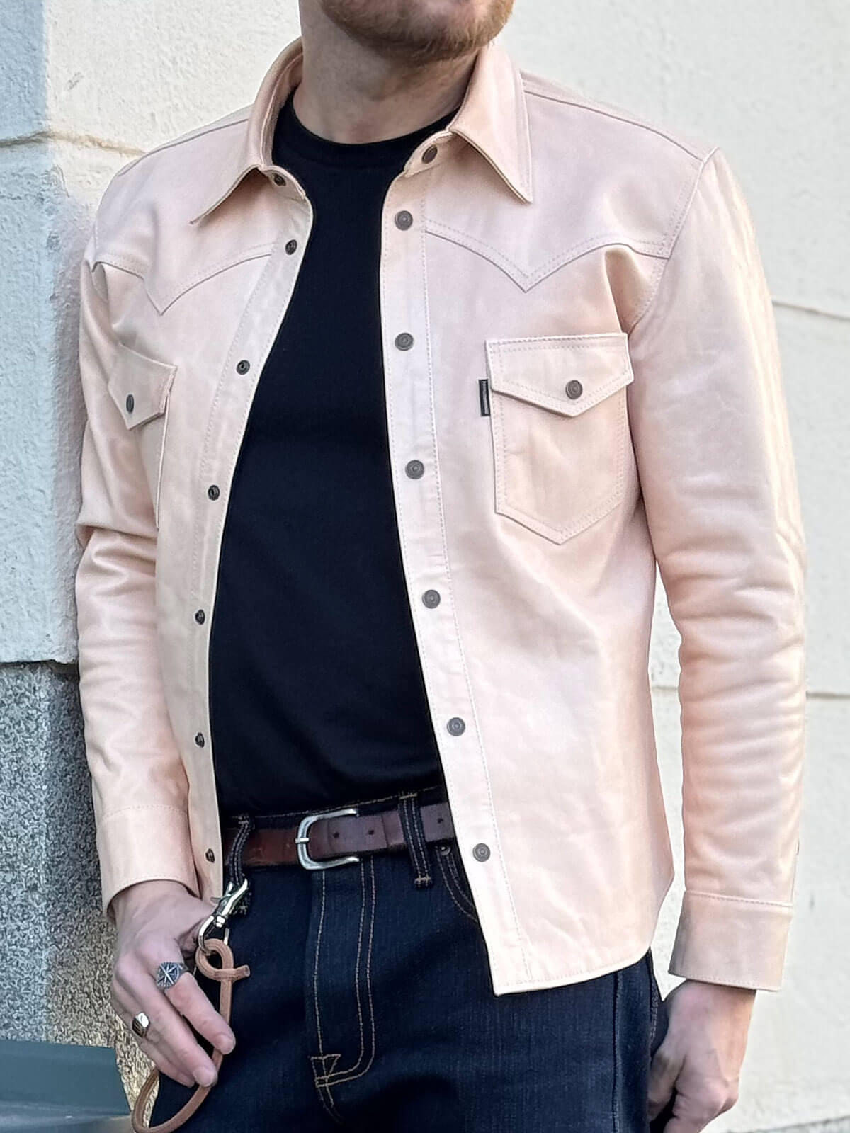 Veg Tan Natural Leather – Shirt