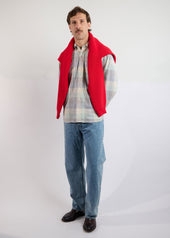 Eli Patchwork Button Down Shirt
